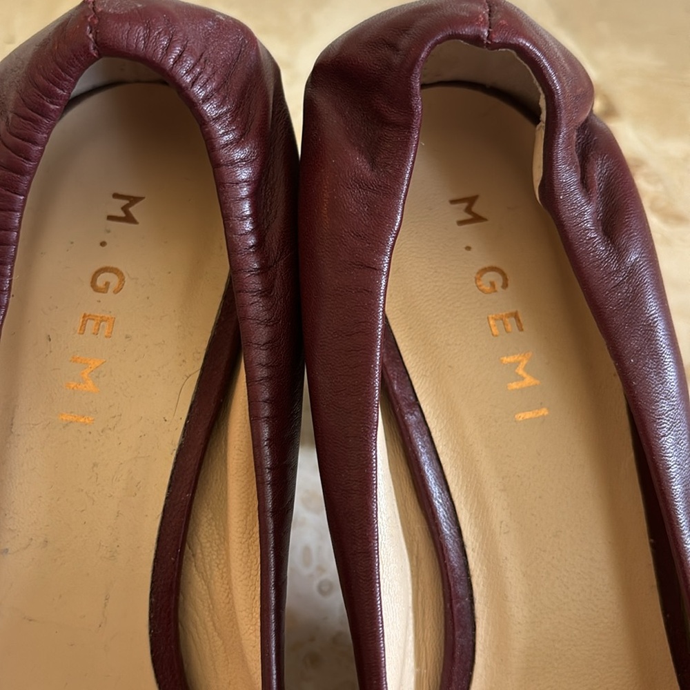 M. Gemi leather classic comfort heels - Picture 8 of 8